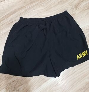 Navy Performance Black Shorts Men XL Built In Long Underwear Reinforced Quailty